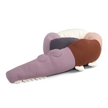 Sebra strikket pude Sleepy Croc -  Pixie Land